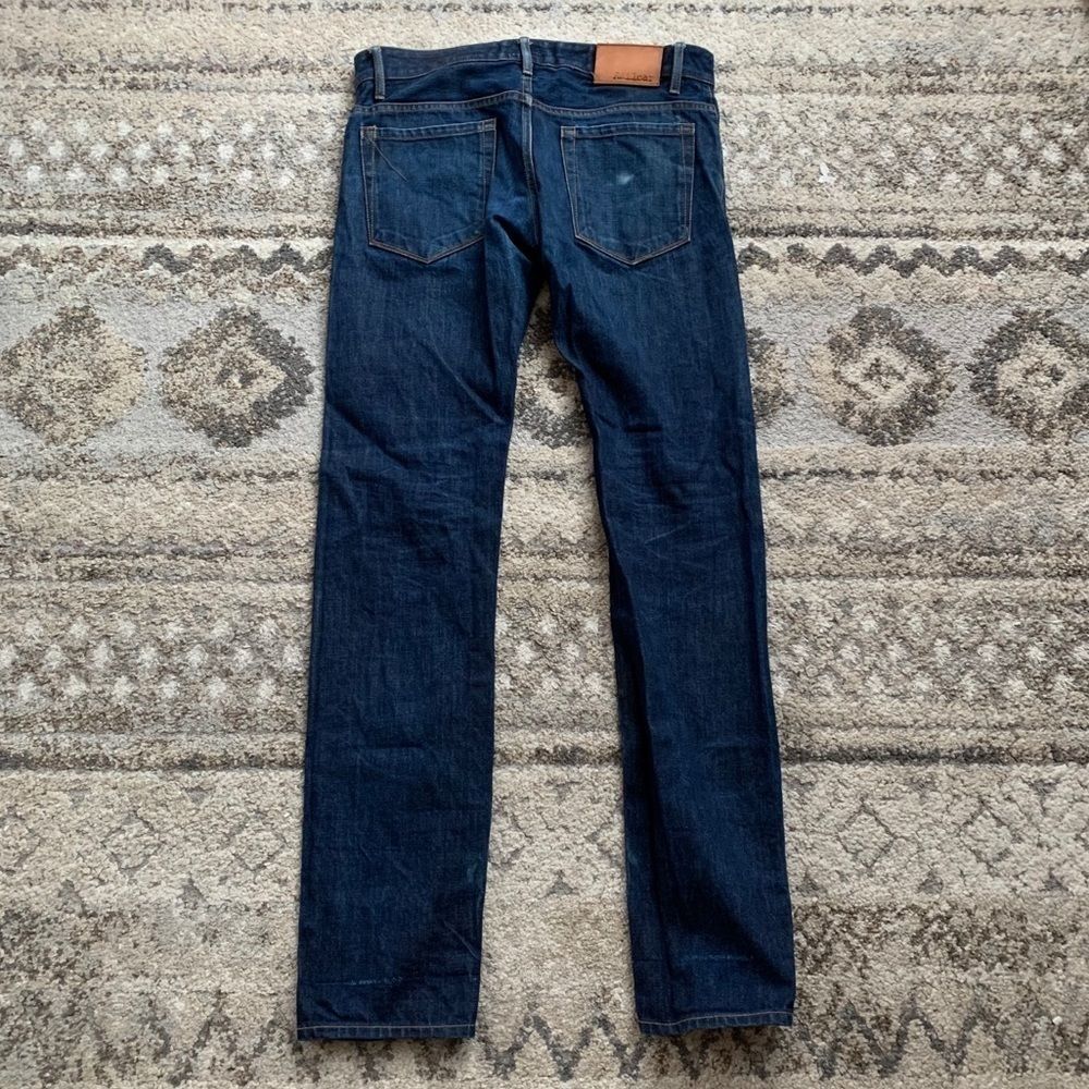 Railcar Fine Goods Selvedge Spike Slim Skinny Jeans 31x35